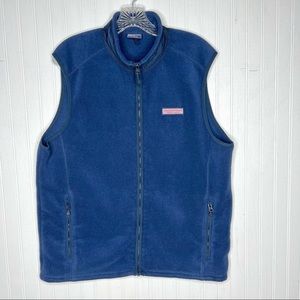 Vineyard Vines Full Zip Fleece Vest Size M